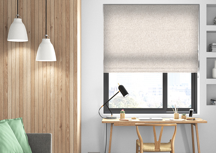 Rya, Natural - Roman Blind - Image 3